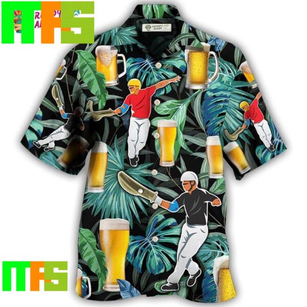 Beer And Jai Alai Tropical Hawaiian Shirt Gifts For Men And Women Hawaiian Shirt