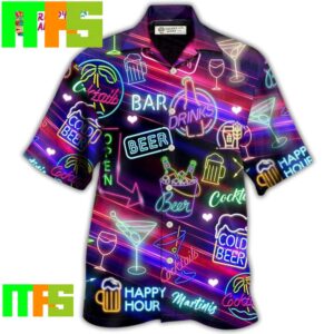 Beer Cocktails Drinking Bar Colorful Hawaiian Shirt Gifts For Men And Women Hawaiian Shirt