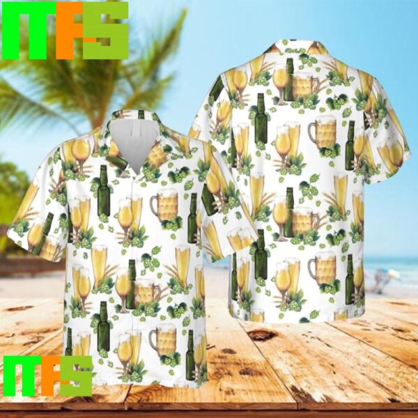 Beer Cups And Bottle Of Beer Hawaiian Shirt Gifts For Men And Women Hawaiian Shirt