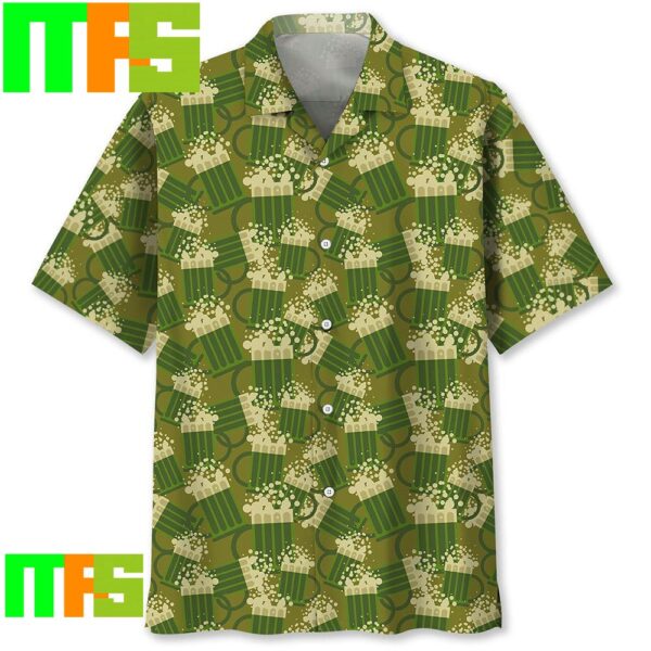 Beer Green Irish Hawaiian Shirt Gifts For Men And Women Hawaiian Shirt
