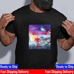 Big Hero Bigger Responsibility Ultraman Rising Official Poster Essential T-Shirt Big Hero Bigger Responsibility Ultraman Rising Official Poster Essential T-Shirt