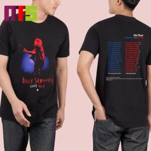 Billy Strings Live Vol 1 Tour Spring And Fall 2024 Two Sided T-Shirt Billy Strings Live Vol 1 Tour Spring And Fall 2024 Two Sided T-Shirt