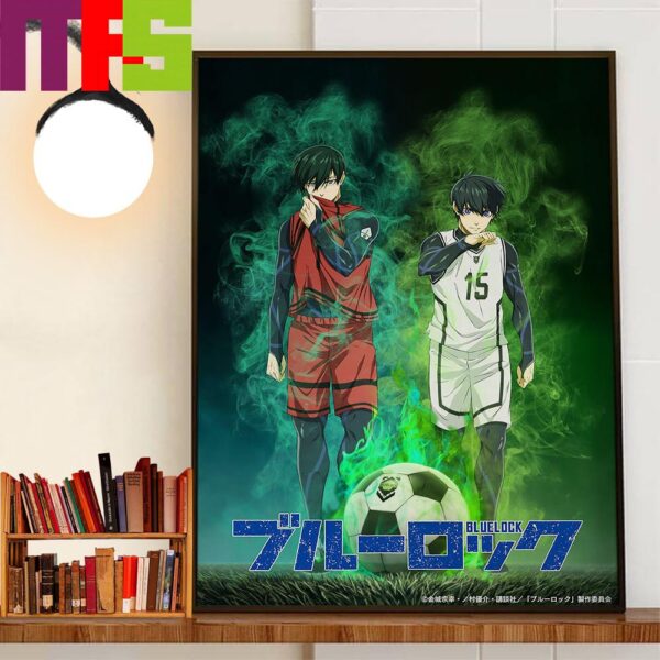 Bluelock Season 2 Scheduled For October 2024 Wall Decor Poster Canvas