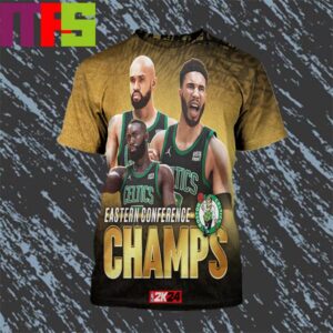 Boston Celtics Eastern Conference Champions Advance To The 2024 NBA Finals All Over Print Shirt