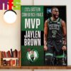 Boston Celtics Jayson Tatum Is The Most Playoff Points By A Player 26 And Under Wall Art Decor Poster Canvas