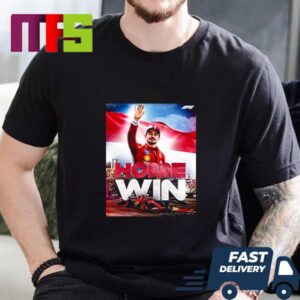 Charles Leclerc Scuderia Ferrari F1 Team Wins The Monacco GP 2024 Essential T-Shirt