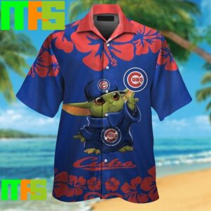 Chicago Cubs Baby Yoda Tropical Hawaiian Shirt Gifts For Men And Women Hawaiian Shirt