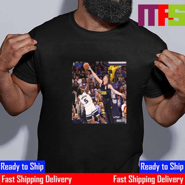 Christian Braun Block Anthony Edwards In 2024 NBA Playoffs Game Denver Nuggets vs Minnesota Timberwolves Essential T-Shirt
