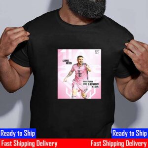 Congrats Lionel Messi Is The First Player With 5 Assists In A Game In MLS Essential T-Shirt Congrats Lionel Messi Is The First Player With 5 Assists In A Game In MLS Essential T-Shirt