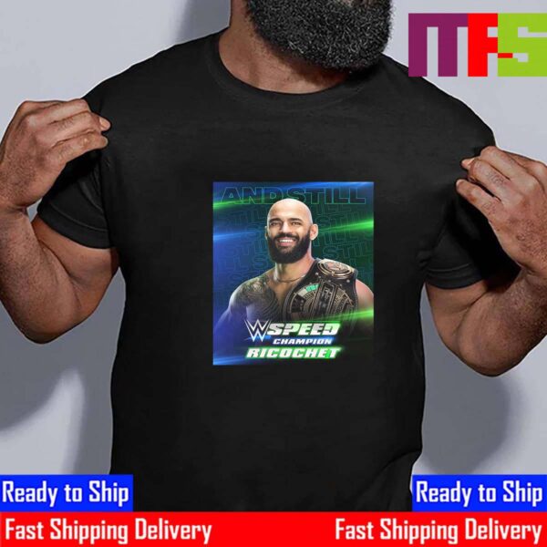 Congrats Ricochet And Still WWE Speed Champion Essential T-Shirt