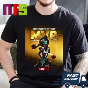 Congrats To Jaylen Brown Boston Celtics MVP Eastern Conference Finals 2024 Essential T-Shirt