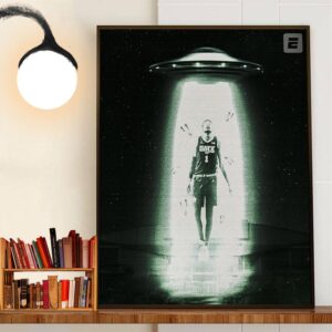 Congrats Victor Wembanyama Is The 2023-24 NBA Rookie Of The Year Wall Decor Poster Canvas