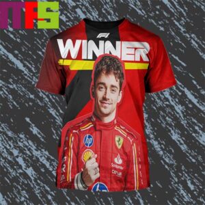 Congratulations Charles Leclerc Wins The Monaco Grand Prix 2024 All Over Print Shirt