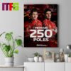 Charles Leclerc Winner The Formula 1 Monaco GP 2024 Home Decor Poster Canvas