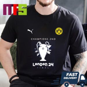 Congratulations To Borussia Dortmund Winner 2nd Champion League London 2024 Essential T-Shirt
