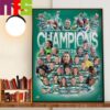 Congratulations To Boston Celtics Advance To The Eastern Conference Finals 2024 NBA Playoffs Home Decorations Poster Canvas