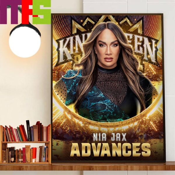 Congratulations To Nia Jax Advances WWE King And Queen Of The Ring Tournament Home Decoration Poster Canvas