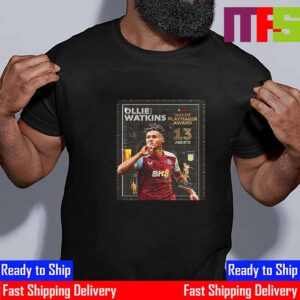 Congratulations To Ollie Watkins Is The 2023-2024 Premier League Playmaker Award Winner Essential T-Shirt