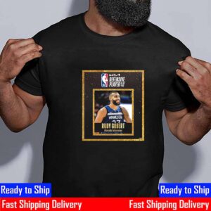 Congratulations To Rudy Gobert Of Minnesota Timberwolves For Winning Record 4th NBA Defensive Player Of The Year Award Essential T-Shirt