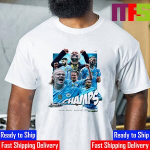 Congratulations To The Cityzens And Manchester City Are The 2023-2024 England Premier League Champions Essential T-Shirt
