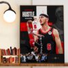 Congratulations To Alex Caruso Is The 2023-24 NBA Hustle Award Wall Decor Poster Canvas