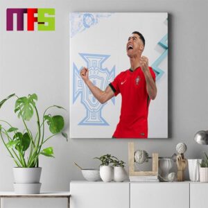 Cristiano Ronaldo Representing Portugal Again At The Euros Home Decor Poster Canvas Cristiano Ronaldo Representing Portugal Again At The Euros Home Decor Poster Canvas