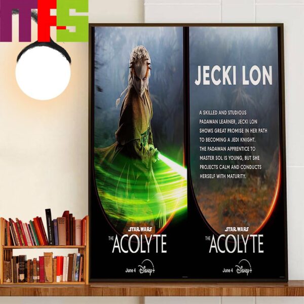 Dafne Keen As Jecki Lon In Star Wars The Acolyte Wall Art Decor Poster Canvas