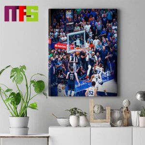 Dallas Maverick Wins The Western Conference Finals 2024 Finishing Touches On Game 3 Home Decor Poster Canvas