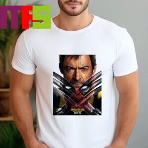 Deadpool And Wolverine 2024 Marvel Studios Uniex T-Shirt