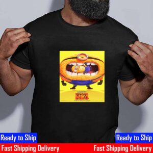 Despicable Me 4 Of Illumination In Theaters July 3rd 2024 Official Poster Essential T-Shirt