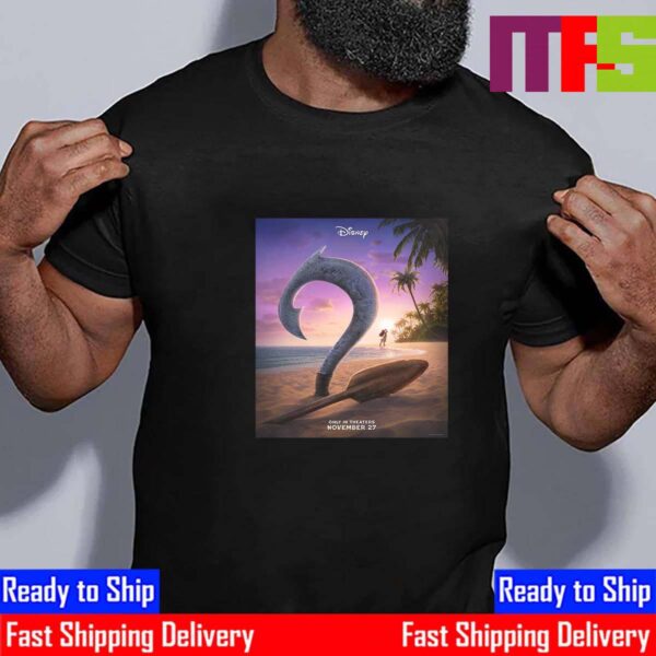 Disney Moana 2 November 27th 2024 Official Poster Essential T-Shirt