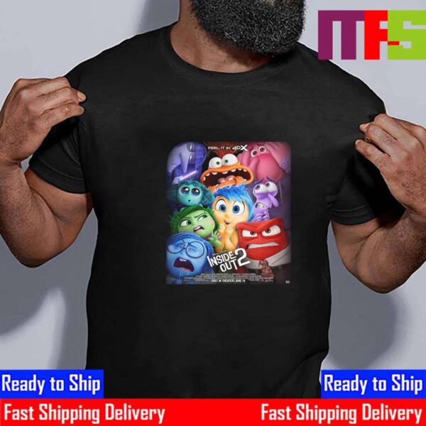 Disney x Pixar Inside Out 2 4DX Poster Movie Essential T-Shirt