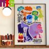Disney x Pixar Make Room For New Emotions Inside Out 2 Dolby Cinema Poster Movie Home Decor Poster Canvas