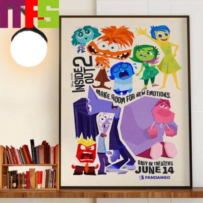 Disney x Pixar Make Room For New Emotions Inside Out 2 Fandango Poster ...