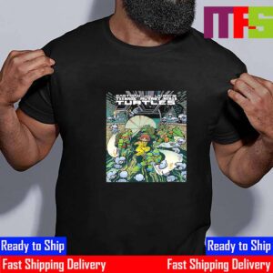 Eastman And Laird’s Teenage Mutant Ninja Turtles Comic Book Bryan Lee O’malley Cover Color Mask Essential T-Shirt