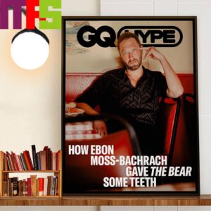 Ebon Moss-Bachrach On Cover Of GQ Hype Home Decorations Wall Art Poster Canvas