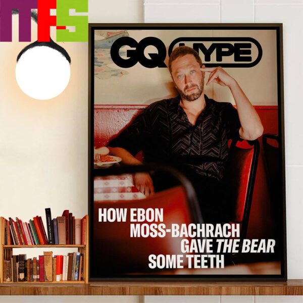 Ebon Moss-Bachrach On Cover Of GQ Hype Home Decorations Wall Art Poster Canvas