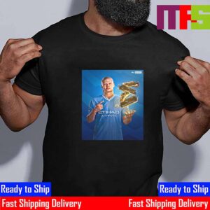 Erling Haaland Back-To-Back Premier League Golden Boot Winner Essential T-Shirt