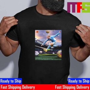Erling Haaland Wins The Golden Boot For The 2nd Season In A Row Essential T-Shirt