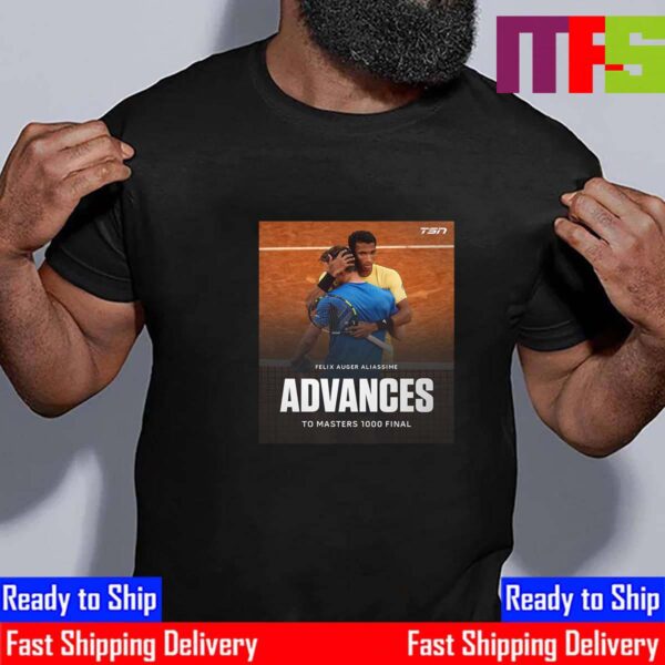 Felix Auger Aliassime Advances To The First Career Masters 1000 Final Essential T-Shirt