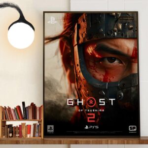 Ghost Of Tsushima 2 On PS5 Wall Decor Poster Canvas