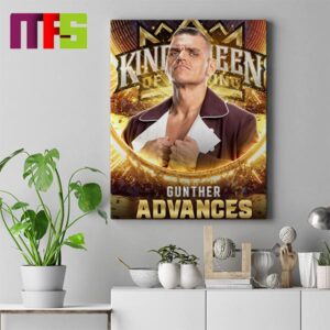 Gunther Headed To WWE The King And Queen Of The Ring Finals Home Decor Poster Canvas