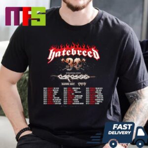 Hatebreed 30th Anniversary Tour Unisex T-Shirt