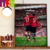 Glory Glory Manchester United Are 2023-2024 FA Cup Winners Wall Art Decor Poster Canvas