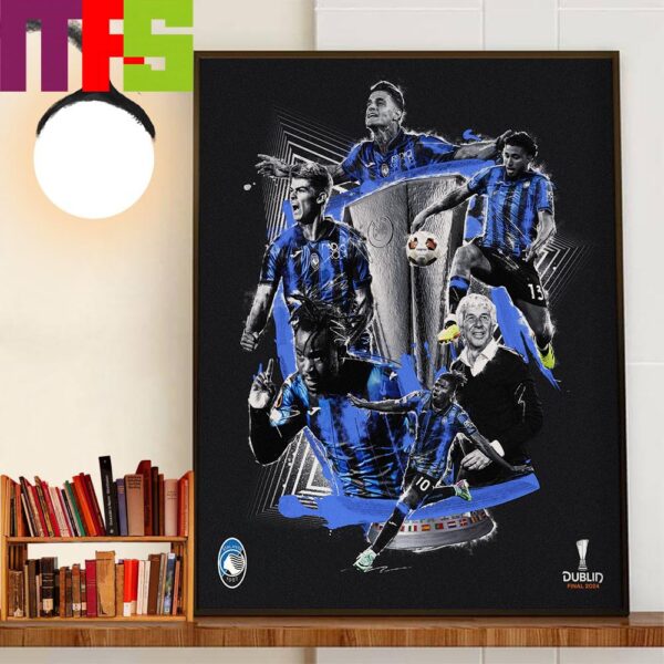 History Makers Atalanta Are Winners The 2023-2024 UEFA Europa League Champions Home Decorations Wall Art Poster Canvas