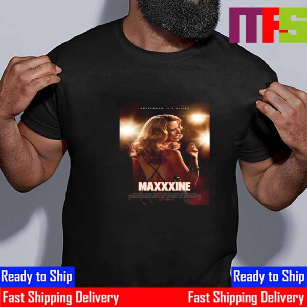 Hollywood Is A Killer MaXXXine 2024 Official Poster Essential T-Shirt