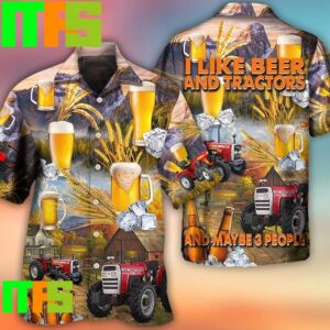 I Like Beer And Tructors Maybe 3 People Hawaiian Shirt Gifts For Men And Women Hawaiian Shirt