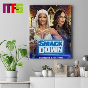 Jade Cargill Takes On NIa Jax Quarterfinal Matchup Queen Of The Ring Tournament Home Decor Poster Canvas