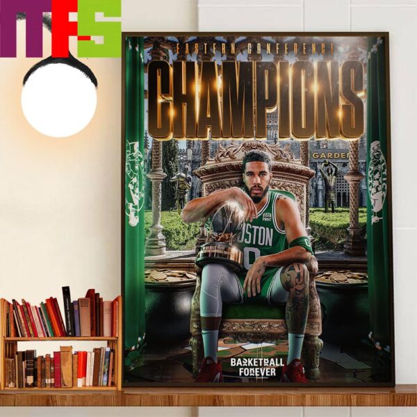 Jayson Tatum And Boston Celtics Sweep The Indiana Pacers To Advance To The 2024 NBA Finals Wall Art Decor Poster Canvas