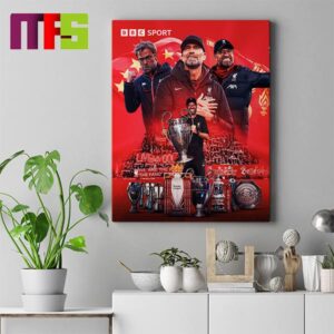 Jurgen Klopp Liverpool Legacy Legendary Era Home Decor Poster Canvas